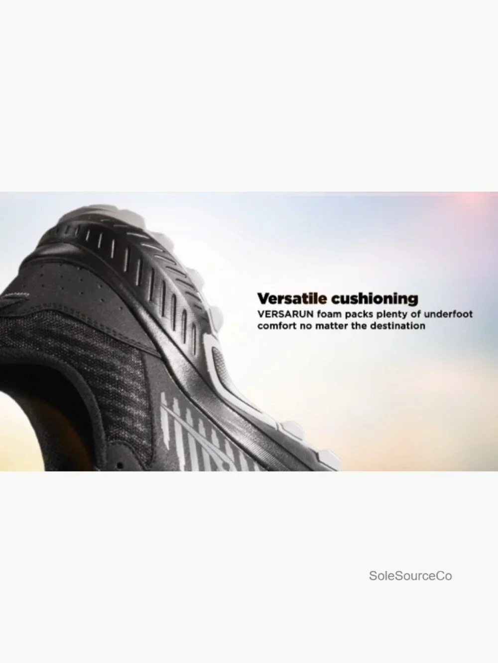 Trail Running Shoes Womens Versarun Cushioning Mesh Lace Up